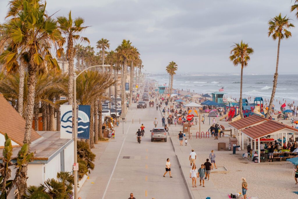 mission beach boardwalk