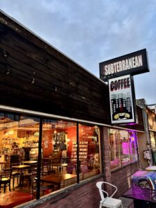 subterranean coffee boutique
