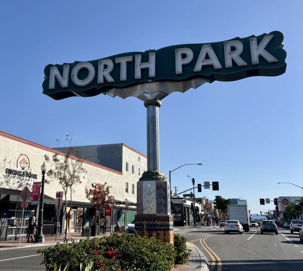 north park sign